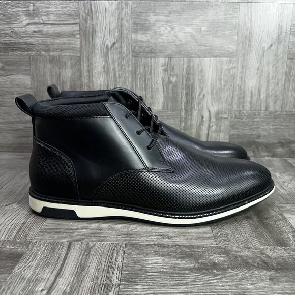 Aldo Rogerio Chukka Men's size 13 Black Ankle Boots - Picture 1 of 8